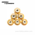 Flange Aluminum Nylon Insert Lock Nuts for Skates